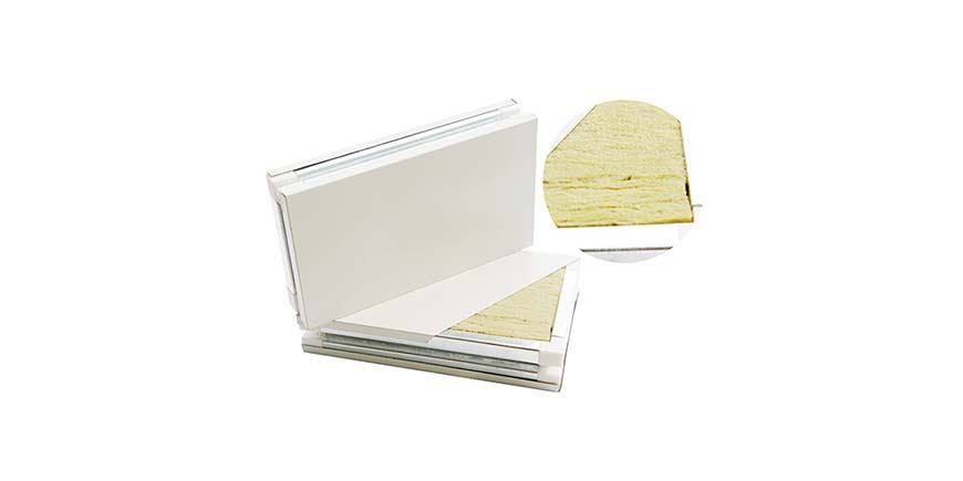 远大生产优质的洁净室板材—襄阳节能岩棉夹芯板